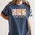 Preppy Goose Teacher Trick Or Teach Halloween Teacher Goose Women's Comfort Colors T-Shirt Denim Preppy Goose Teacher Trick Or Teach Halloween Teacher Goose Women's Comfort Colors T-Shirt Denim