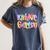 Preppy Kindergarten First Day Of School Teachers Girls Boys Women's Comfort Colors T-Shirt Denim Preppy Kindergarten First Day Of School Teachers Girls Boys Women's Comfort Colors T-Shirt Denim