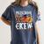 Preschool Boo Crew Teacher Halloween Women's Comfort Colors T-Shirt Denim Preschool Boo Crew Teacher Halloween Women's Comfort Colors T-Shirt Denim