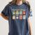 Preschool Is My Jam Retro Preschool Teacher Back To School Women's Comfort Colors T-Shirt Denim