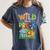 Preschool Teacher Kids Back To School Wild About Pre-K Women's Comfort Colors T-Shirt Denim Preschool Teacher Kids Back To School Wild About Pre-K Women's Comfort Colors T-Shirt Denim