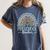 Preschool Teacher Leopard Boho Rainbow Back To School Women's Comfort Colors T-Shirt Denim Preschool Teacher Leopard Boho Rainbow Back To School Women's Comfort Colors T-Shirt Denim