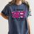 Preschool Teacher In October We Wear Pink Breast Cancer Women's Comfort Colors T-Shirt Denim