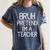 Pretend I'm A Teacher Halloween Costume Women's Comfort Colors T-Shirt Denim