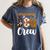 Principal Boo Crew Ghost Halloween Teachers School Matching Women's Comfort Colors T-Shirt Denim