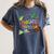 Progress Over Perfection Caterpillar Teacher Back To School Women's Comfort Colors T-Shirt Denim Progress Over Perfection Caterpillar Teacher Back To School Women's Comfort Colors T-Shirt Denim
