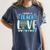 I Promise To Teach Love Hanukkah Chanukah Jewish Teacher Women's Comfort Colors T-Shirt Denim