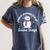 Proud Supporter Of Snow Days Teacher Women's Comfort Colors T-Shirt Denim Proud Supporter Of Snow Days Teacher Women's Comfort Colors T-Shirt Denim