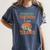 Psychology Teachers Love Brains Halloween For Psychologists Men Women Women's Comfort Colors T-Shirt Denim Psychology Teachers Love Brains Halloween For Psychologists Men Women Women's Comfort Colors T-Shirt Denim