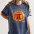 Pumpkin Pie Halloween Thanksgiving Math Teacher Pi Day Women's Comfort Colors T-Shirt Denim Pumpkin Pie Halloween Thanksgiving Math Teacher Pi Day Women's Comfort Colors T-Shirt Denim