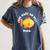 Que Hace Un Pez Nada Spanish Teacher Bilingual Teacher Dual Women's Comfort Colors T-Shirt Denim