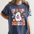 Read More Books Groovy Halloween Teacher Women Women's Comfort Colors T-Shirt Denim