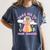 Take Me To Your Readers Alien Teacher Halloween Literacy Women's Comfort Colors T-Shirt Denim
