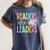 Readers Are Leaders Reading Book Lovers Teacher Women Kids Women's Comfort Colors T-Shirt Denim