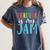 Reading Is My Jam Back To School Teacher Women's Comfort Colors T-Shirt Denim Reading Is My Jam Back To School Teacher Women's Comfort Colors T-Shirt Denim
