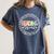 Reading Squad Teacher Reader Librarian Interventionist Team Women's Comfort Colors T-Shirt Denim