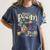 There's Room On My Broom For You Too Teacher Halloween Women's Comfort Colors T-Shirt Denim