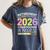Retirement Class Of 2026 Teacher Countdown Loading Teacher Women's Comfort Colors T-Shirt Denim