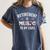 Retirement Is Music To My Ears Retired Music Teacher Women's Comfort Colors T-Shirt Denim