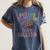 Retro BIOLOGY TEACHERS LOVE BRAINS This Is My Scary STEM Women's Comfort Colors T-Shirt Denim