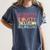Retro Diversity Equity Inclusion Belonging DEIB Teacher Women's Comfort Colors T-Shirt Denim