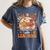 Retro Fall In Love With Learning Pumpkin Leaf Teacher Autumn Women's Comfort Colors T-Shirt Denim Retro Fall In Love With Learning Pumpkin Leaf Teacher Autumn Women's Comfort Colors T-Shirt Denim