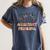 Retro Floral Assistant Principal Shirt For Teachers Day Women's Comfort Colors T-Shirt Denim Retro Floral Assistant Principal Shirt For Teachers Day Women's Comfort Colors T-Shirt Denim