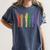 Retro Be Kind ASL Deaf Teacher Sign Language Gay Pride Women's Comfort Colors T-Shirt Denim Retro Be Kind ASL Deaf Teacher Sign Language Gay Pride Women's Comfort Colors T-Shirt Denim