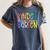 Retro Kindergarten Dream Team Back To School Teacher Kids Women's Comfort Colors T-Shirt Denim