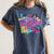 Retro Physical Education Vibes Gym Teacher Phys Ed Teacher Women's Comfort Colors T-Shirt Denim Retro Physical Education Vibes Gym Teacher Phys Ed Teacher Women's Comfort Colors T-Shirt Denim