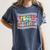Retro Special Education Squad Groovy Dream Team SPED Teacher Women's Comfort Colors T-Shirt Denim Retro Special Education Squad Groovy Dream Team SPED Teacher Women's Comfort Colors T-Shirt Denim
