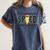Retro SPED Teacher Pencil Lightning Bolt Back To School Women's Comfort Colors T-Shirt Denim Retro SPED Teacher Pencil Lightning Bolt Back To School Women's Comfort Colors T-Shirt Denim