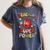 Retro Teaching Is My Superpower Apple Teacher Appreciation Women's Comfort Colors T-Shirt Denim Retro Teaching Is My Superpower Apple Teacher Appreciation Women's Comfort Colors T-Shirt Denim