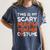 This Is My Scary Math Teacher Costume For Halloween Women's Comfort Colors T-Shirt Denim