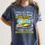 School Bus Driver Life Last Day Of School Teacher Kids Women's Comfort Colors T-Shirt Denim