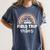 School Bus Trip Vibes Students Teachers Students Field Trip Women's Comfort Colors T-Shirt Denim