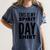 School Teacher Spirit Day Costume For Men Women Women's Comfort Colors T-Shirt Denim School Teacher Spirit Day Costume For Men Women Women's Comfort Colors T-Shirt Denim