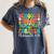 School's Out Forever Retirement 2026 Retro Retired Teacher Women's Comfort Colors T-Shirt Denim