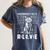 Schrodinger's Cat Dead And Alive Physics Teacher Women's Comfort Colors T-Shirt Denim