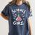 Science Girl Chemistry Biology Student Teacher Women's Comfort Colors T-Shirt Denim