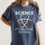 Science It's Like Magic But Real Teachers Students Scientist Women's Comfort Colors T-Shirt Denim