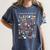 Science Teacher Alphabet Science Is All Around Us Teacher Women's Comfort Colors T-Shirt Denim