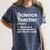 Science Teacher Definition Back To School First Day Women's Comfort Colors T-Shirt Denim