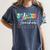 Science Teacher Tie Dye First Day Of School Back To School Men Women Girls Kids Women's Comfort Colors T-Shirt Denim