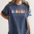 Se Amable Be Kind In Spanish Groovy Teacher Flowers Women's Comfort Colors T-Shirt Denim