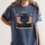 These Boots Are Made Teaching Western Cowboy Teacher Women's Comfort Colors T-Shirt Denim