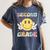 Second Grade Teachers Boys Girls Smile Face 2nd Grade Team Women's Comfort Colors T-Shirt Denim