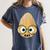 The Smart Seed Good Egg Teacher Halloween Costume Food Group Women's Comfort Colors T-Shirt Denim The Smart Seed Good Egg Teacher Halloween Costume Food Group Women's Comfort Colors T-Shirt Denim