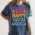 So Happy You’Re Here Groovy Retro Positivity Women Teacher Women's Comfort Colors T-Shirt Denim So Happy You’Re Here Groovy Retro Positivity Women Teacher Women's Comfort Colors T-Shirt Denim