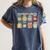 Social Studies Is My Jam History Teacher Back To School Women's Comfort Colors T-Shirt Denim